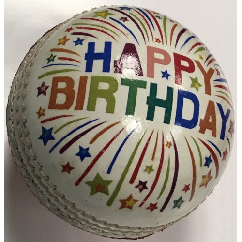 Happy Birthday Cricket Ball