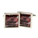 Rather play cricket cufflinks